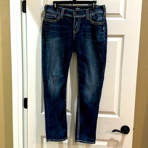 Silver jeans Suki Sz 31 mod rise jeans